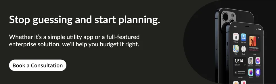 Cost to build an ios app