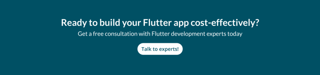 flutter app development cost