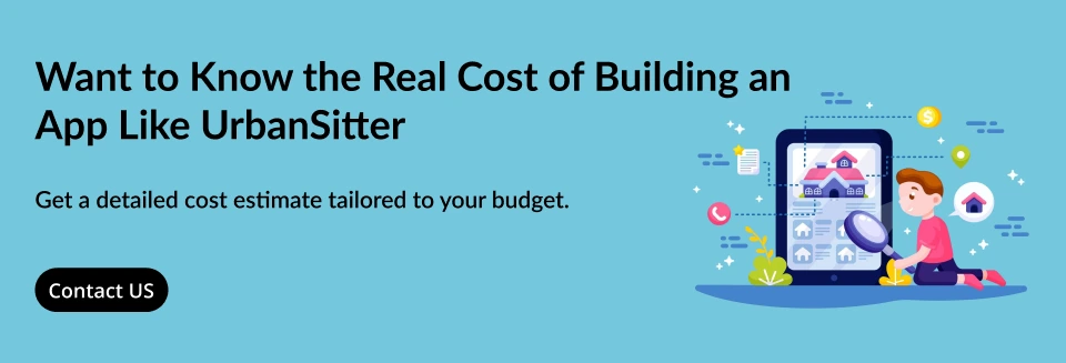 babysitter app development cost