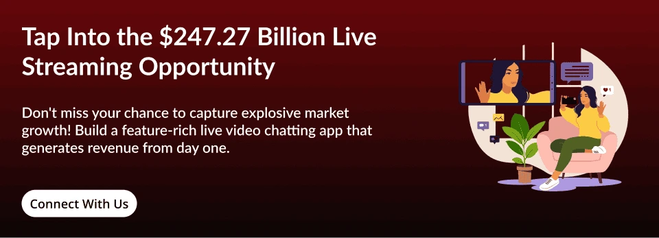 Cost to Develop Live Video Chatting App