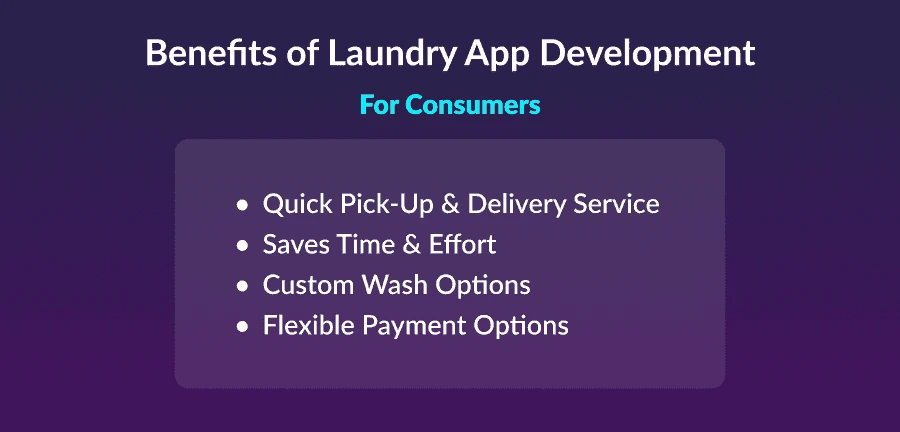 Benefits of Laundry app for consumers