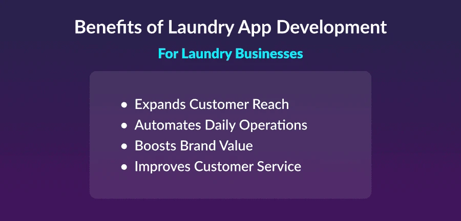 Benefits of Laundry app for business