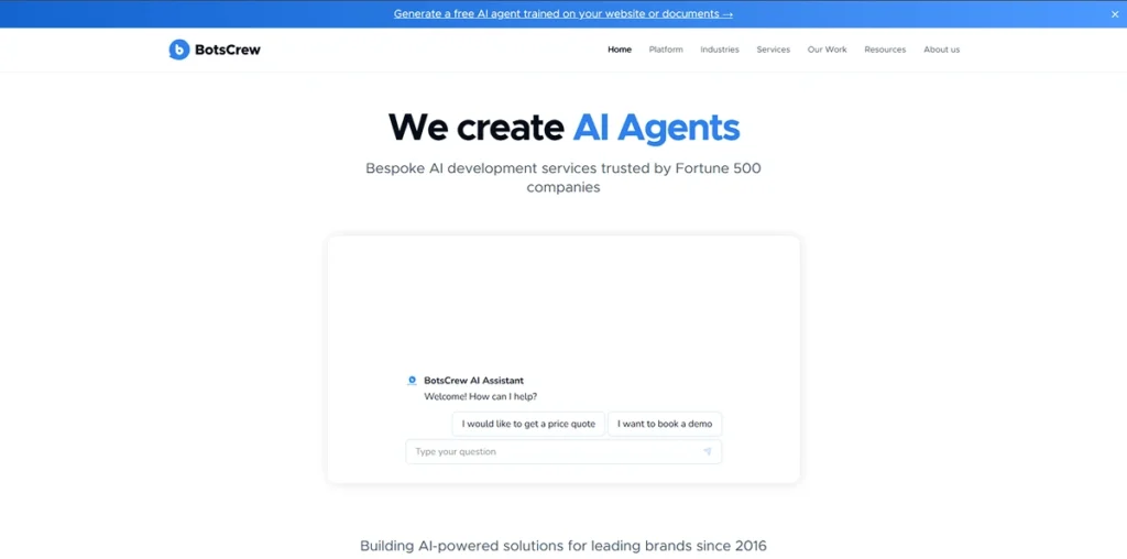top generative AI development companies