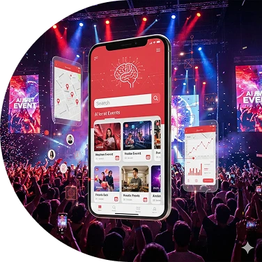 Event booking app development company