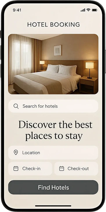 Hotel Booking Application Development
