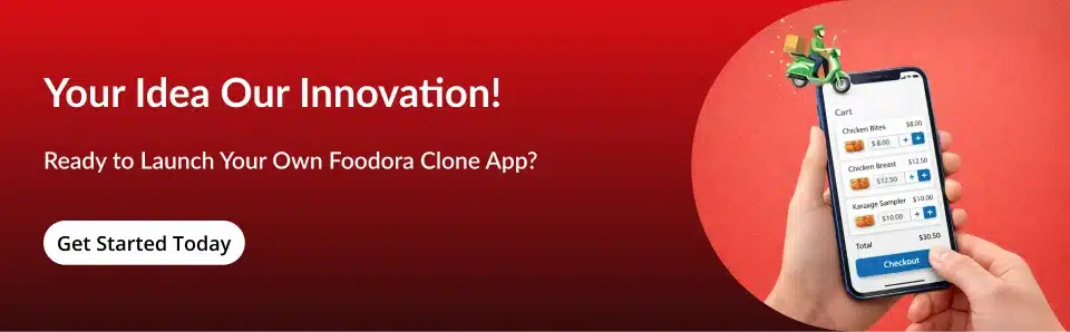 Develop an app like foodora