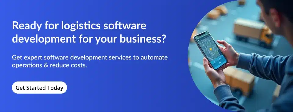 cost to develop logistic software
