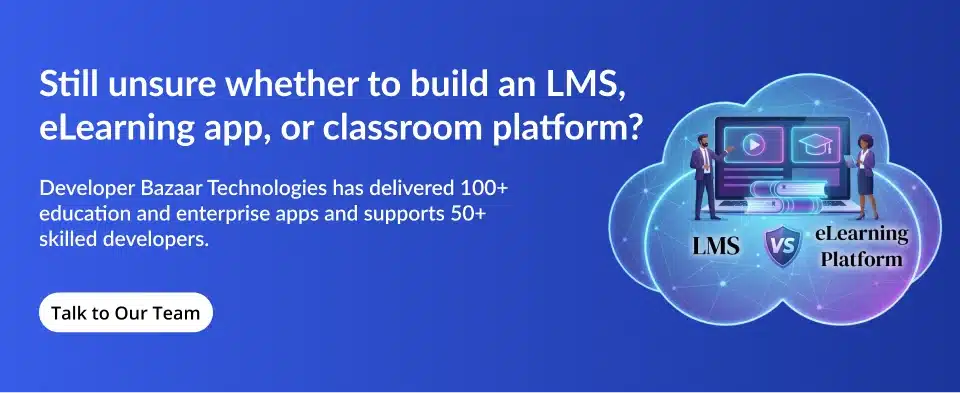 lms vs classroom app