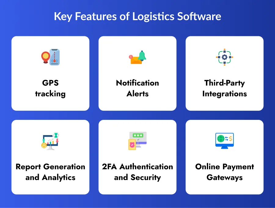 Key Features of Logistics Software